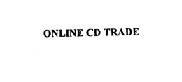 ONLINE CD TRADE trademark
