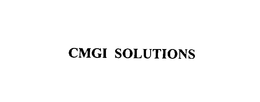 CMGI SOLUTIONS trademark