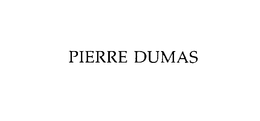 PIERRE DUMAS trademark