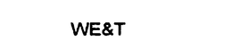 WE&T trademark