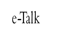 E-TALK trademark