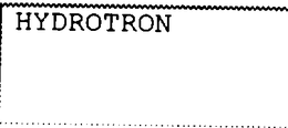 HYDROTRON trademark