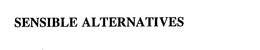 SENSIBLE ALTERNATIVES trademark