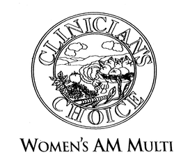 CLINICIAN'S CHOICE WOMEN'S AM MULTI trademark
