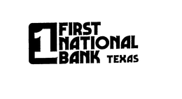 FIRST NATIONAL BANK TEXAS trademark