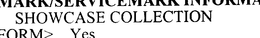 SHOWCASE COLLECTION trademark