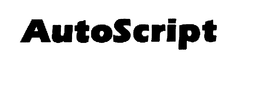 AUTOSCRIPT trademark
