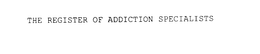 THE REGISTER OF ADDICTION SPECIALISTS trademark