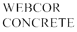 WEBCOR CONCRETE trademark