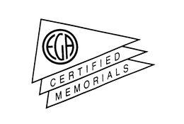 EGA CERTIFIED MEMORIALS trademark