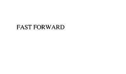 FAST FORWARD trademark
