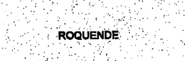 ROQUENDE trademark