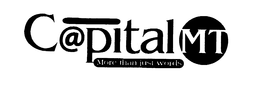 CAPITAL MT MORE THAN JUST WORDS trademark