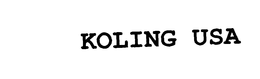 KOLING USA trademark