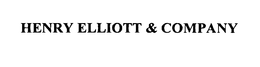 HENRY ELLIOTT & COMPANY trademark