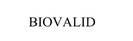 BIOVALID trademark