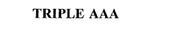 TRIPLE AAA trademark