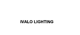 IVALO LIGHTING trademark