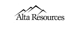 ALTA RESOURCES trademark