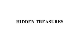 HIDDEN TREASURES trademark