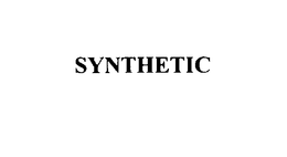 SYNTHETIC trademark