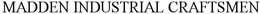 MADDEN INDUSTRIAL CRAFTSMEN trademark