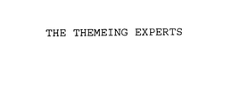 THE THEMEING EXPERTS trademark