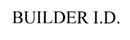 BUILDER I.D. trademark