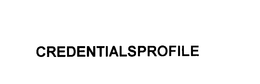 CREDENTIALSPROFILE trademark