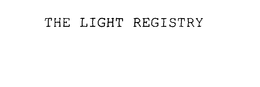 THE LIGHT REGISTRY trademark