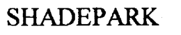 SHADEPARK trademark