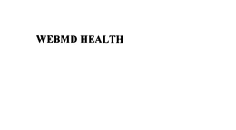WEBMD HEALTH trademark