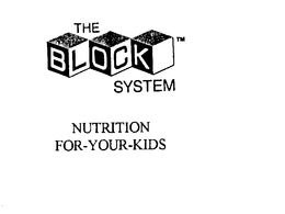 NUTRITION FOR-YOUR-KIDS trademark