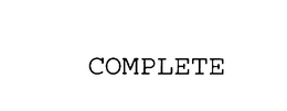 COMPLETE trademark