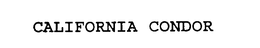 CALIFORNIA CONDOR trademark