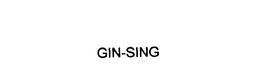 GIN-SING trademark