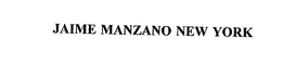 JAIME MANZANO NEW YORK trademark
