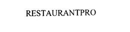 RESTAURANTPRO trademark