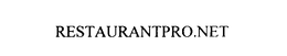 RESTAURANTPRO.NET trademark