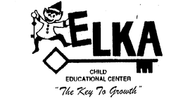 ELKA CHILD EDUCATIONAL CENTER "THE KEY TO GROWTH" trademark