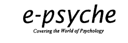 E-PSYCHE COVERING THE WORLD OF PSYCHOLOGY trademark
