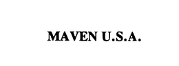 MAVEN U.S.A. trademark