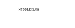 MIDDLECLUB trademark