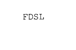 FDSL trademark
