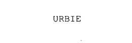 URBIE trademark