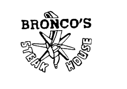 BRONCO'S STEAK HOUSE trademark