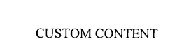 CUSTOM CONTENT trademark