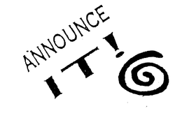 ANNOUNCE IT! trademark