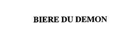 BIERE DU DEMON trademark