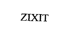ZIXIT trademark